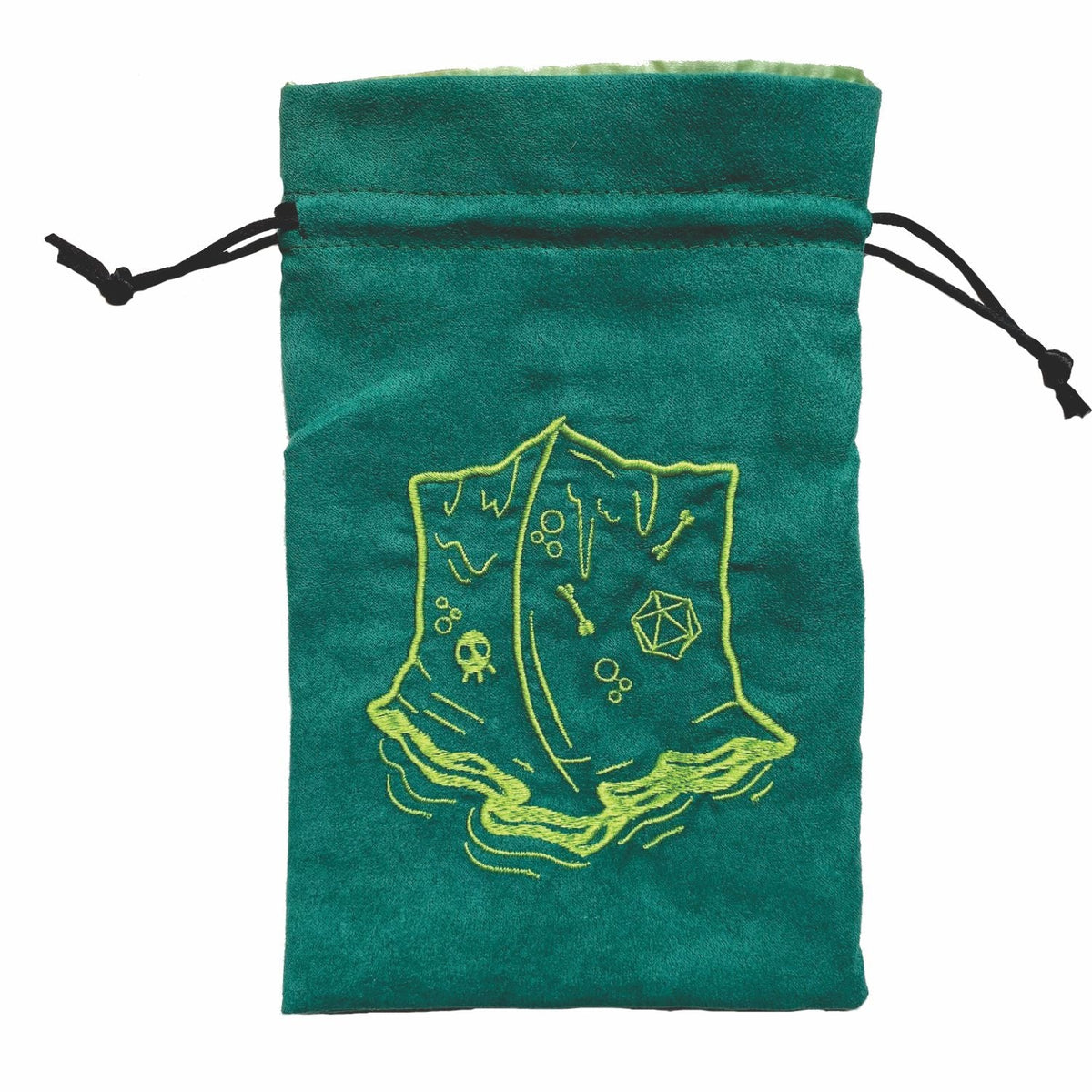 Black Oak Workshop Dice Bag: Slimecube
