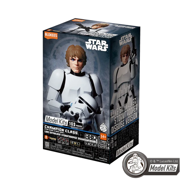 Blokees: A New Hope Champion Class - Luke Skywalker Stormtrooper Disguise