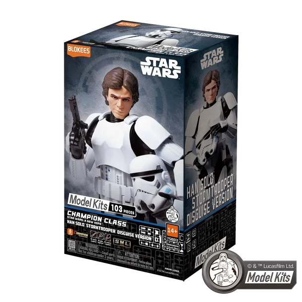 Blokees: A New Hope Champion Class - Han Solo Stormtrooper Disguise