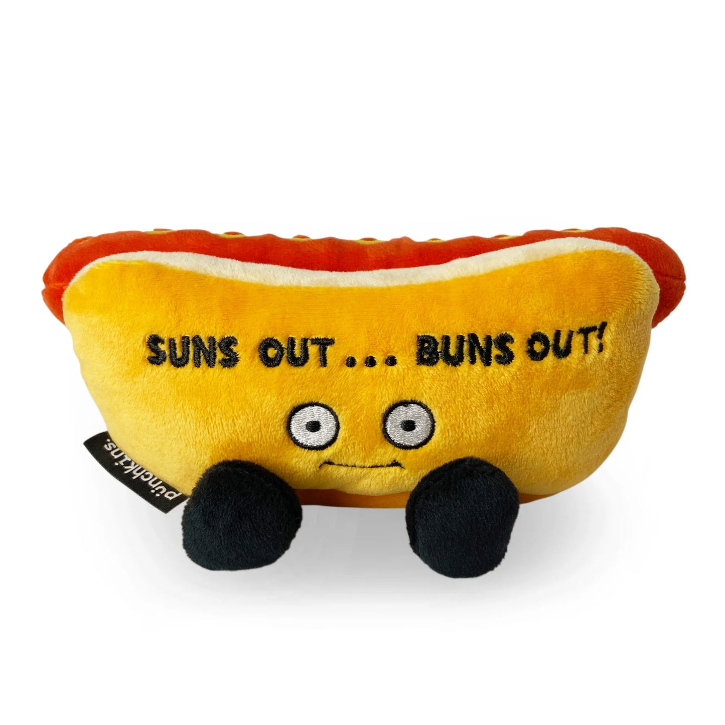 Punchkins "Suns Out... Buns Out!" Plush Hot Dog