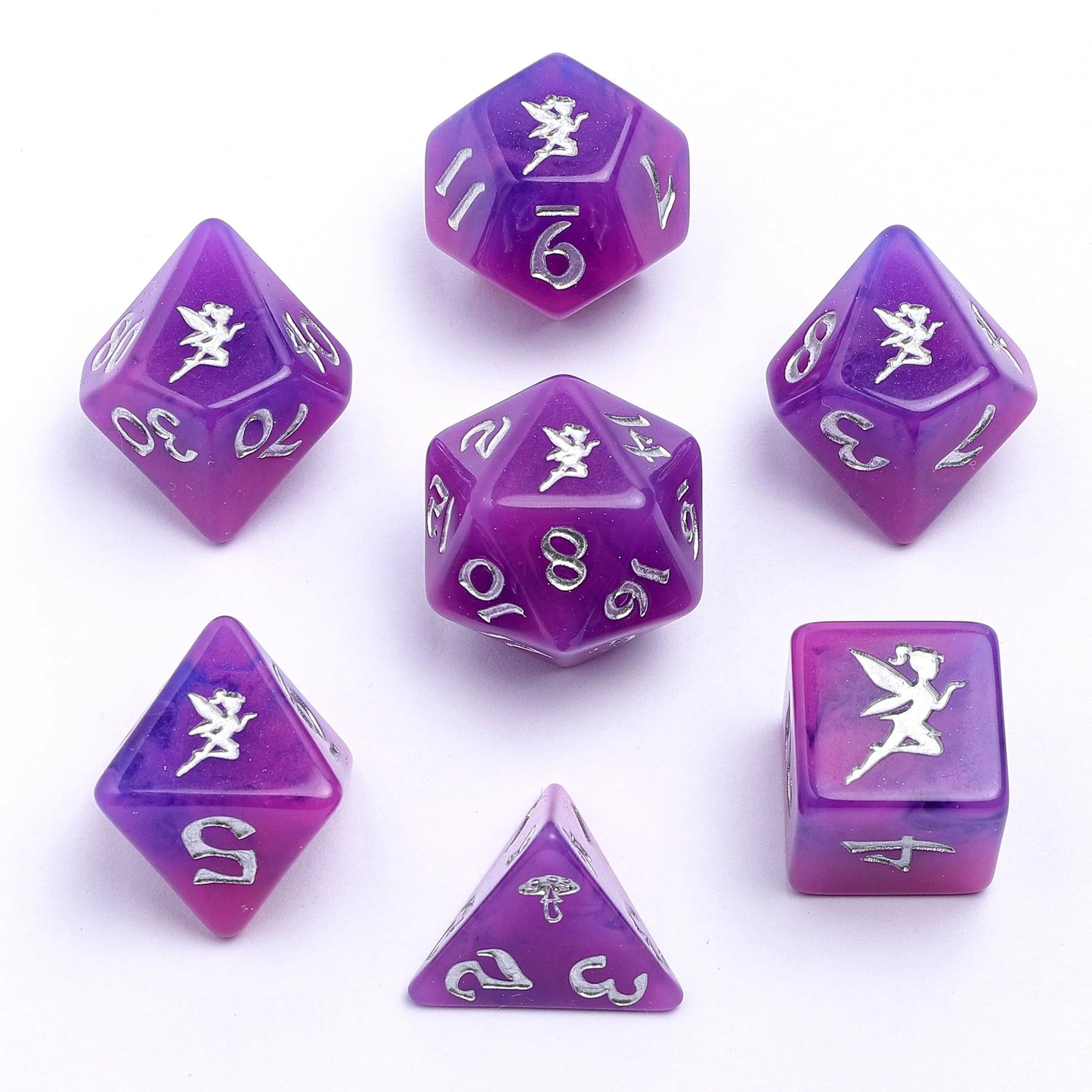 Hymgho Wyrmforged Rollers - Pixie Dust Silver