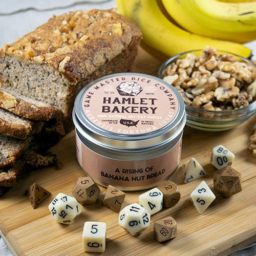 Game Master Dice Candle - Hamlet Bakery (8 oz.)