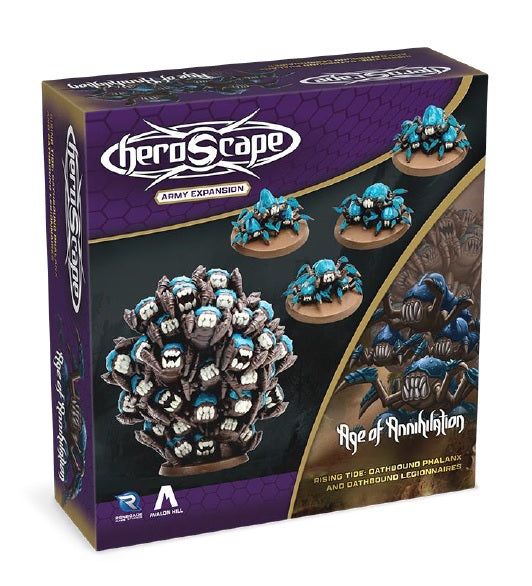 Heroscape: Rising Tide - Oathbound Phalanx and Oathbound Legionnaires Army Expansion Painted
