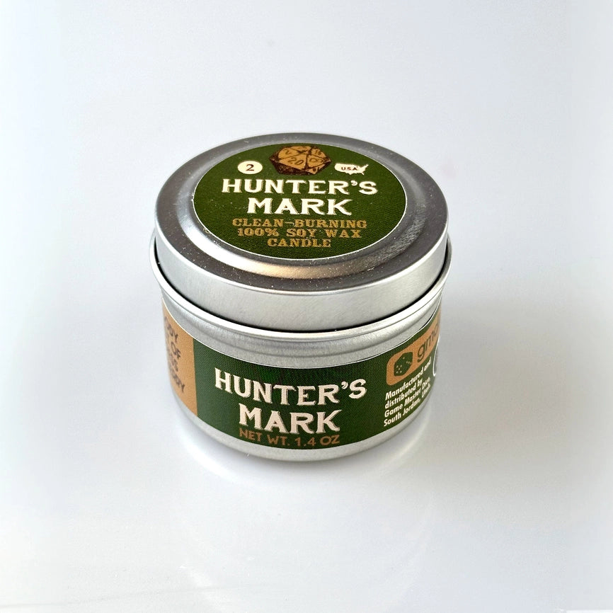 Game Master Dice Candle - Hunter's Mark (1.4 oz.)
