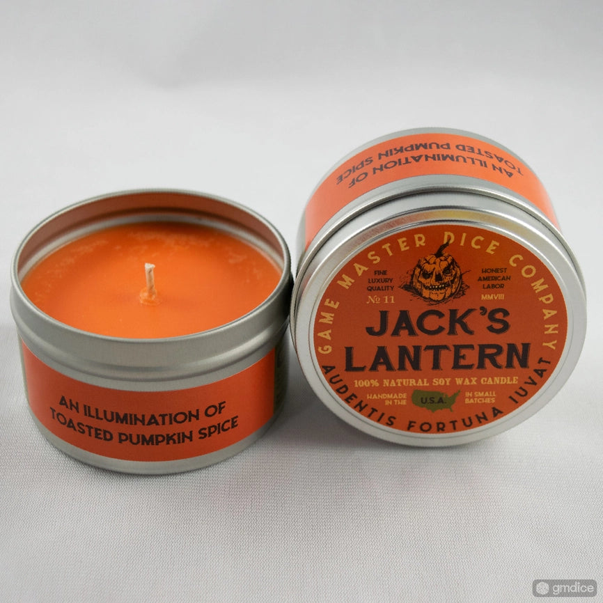 Game Master Dice Candle - Jack's Lantern (1.4 oz.)