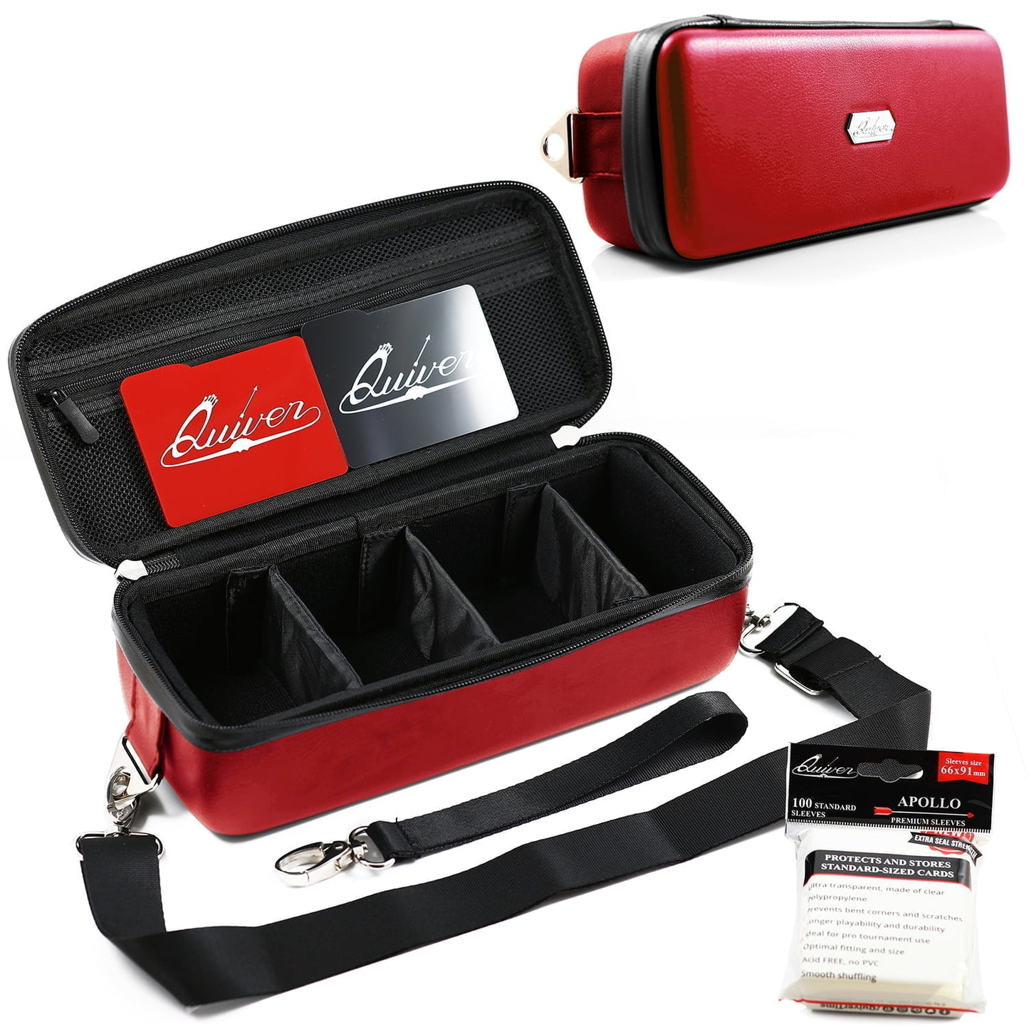 Quiver Bolt Card Case - Red