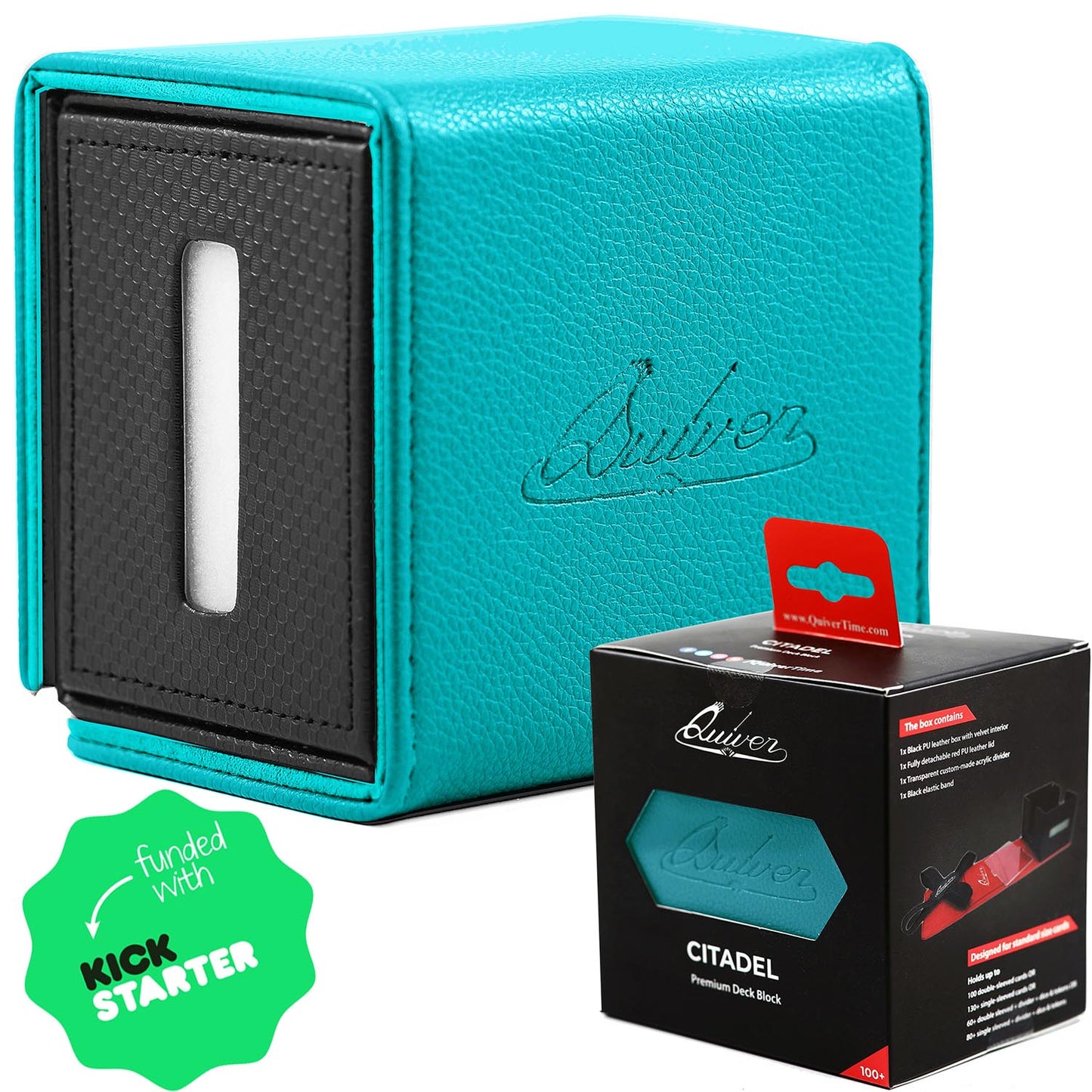 Quiver Citadel Deck Block 100+ - Teal
