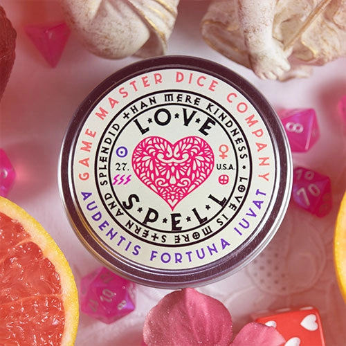 Game Master Dice Candle - Love Spell (8 oz.)