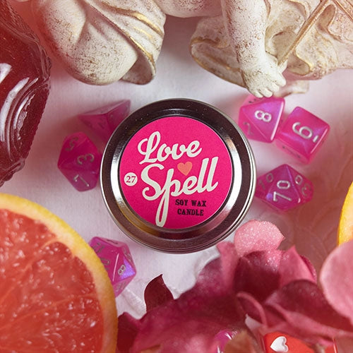 Game Master Dice Candle - Love Spell (1.4 oz.)