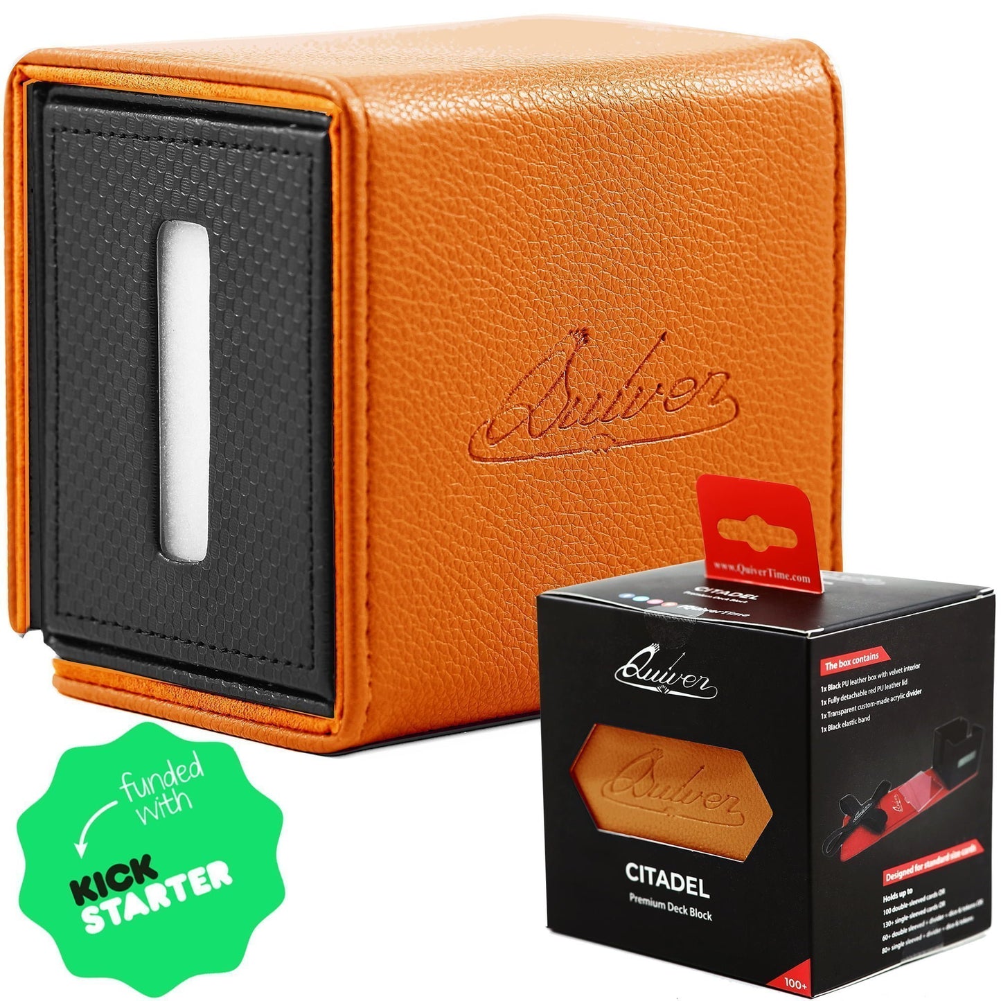 Quiver Citadel Deck Block 100+ - Orange