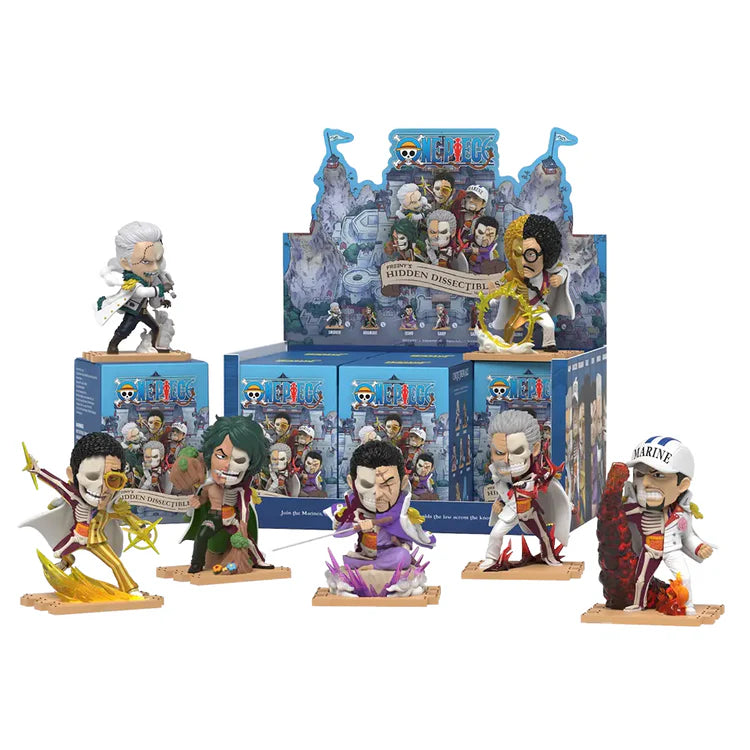 One Piece: Marines Hidden Dissectables Series Blind Box