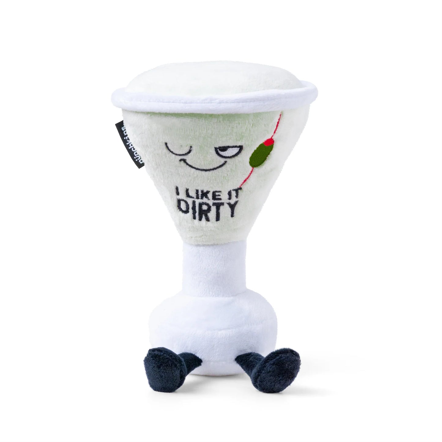 Punchkins "I Like It Dirty" Plush Martini