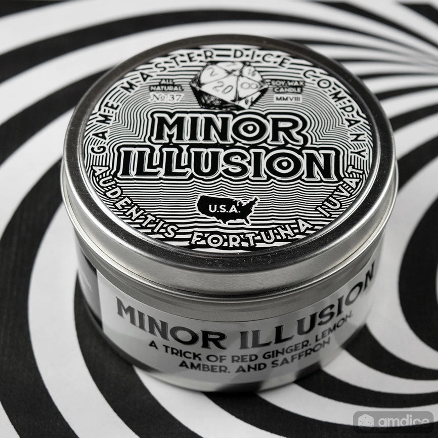 Game Master Dice Candle - Minor Illusion (8 oz.)