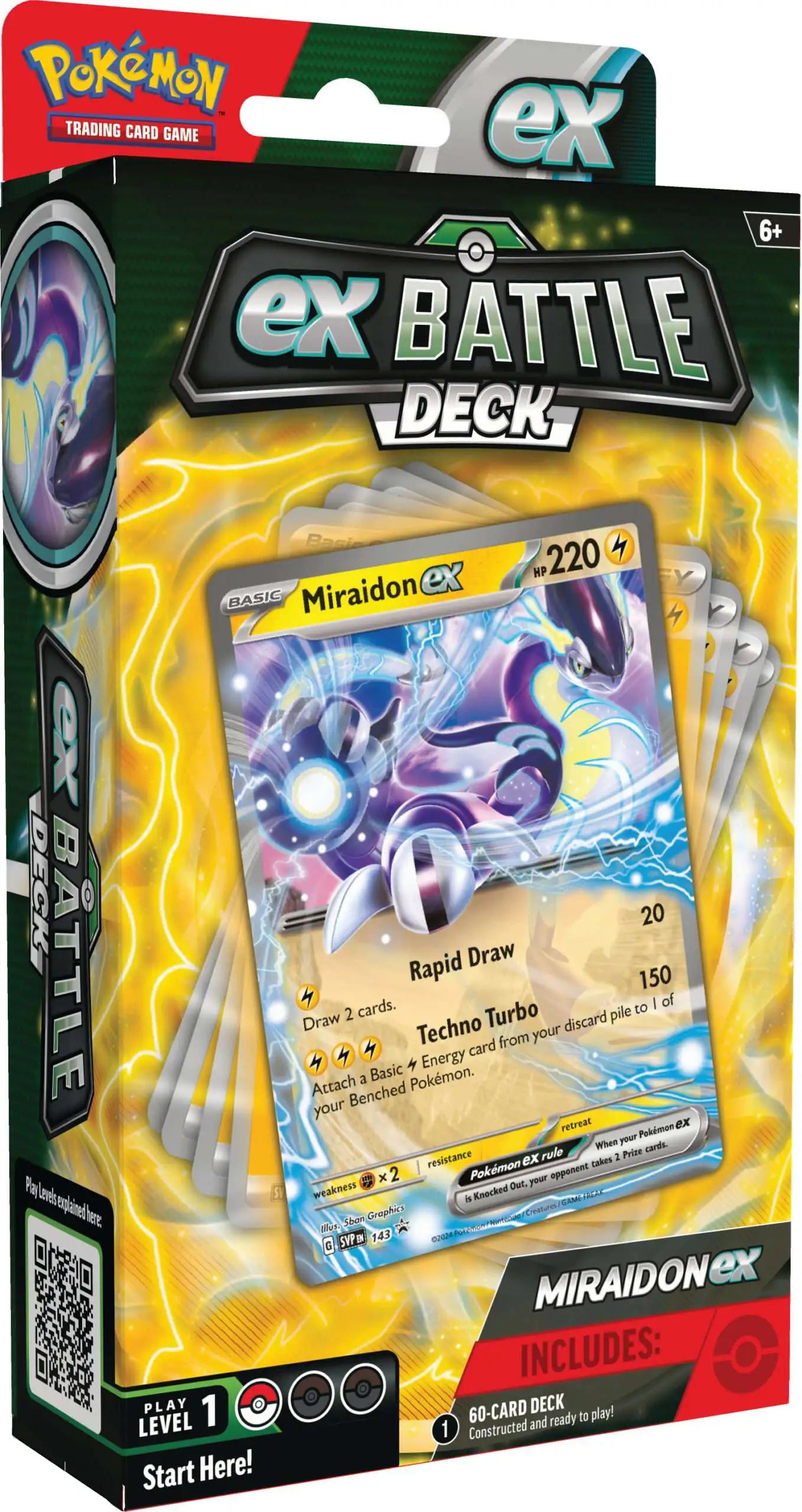 Pokemon Victini ex / Miraidon ex Battle Decks
