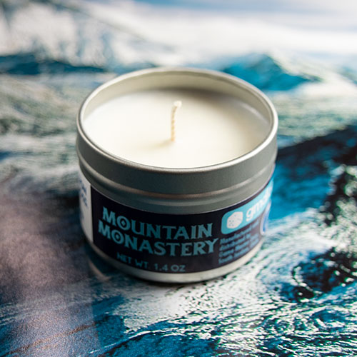 Game Master Dice Candle - Mountain Monastery (1.4 oz.)