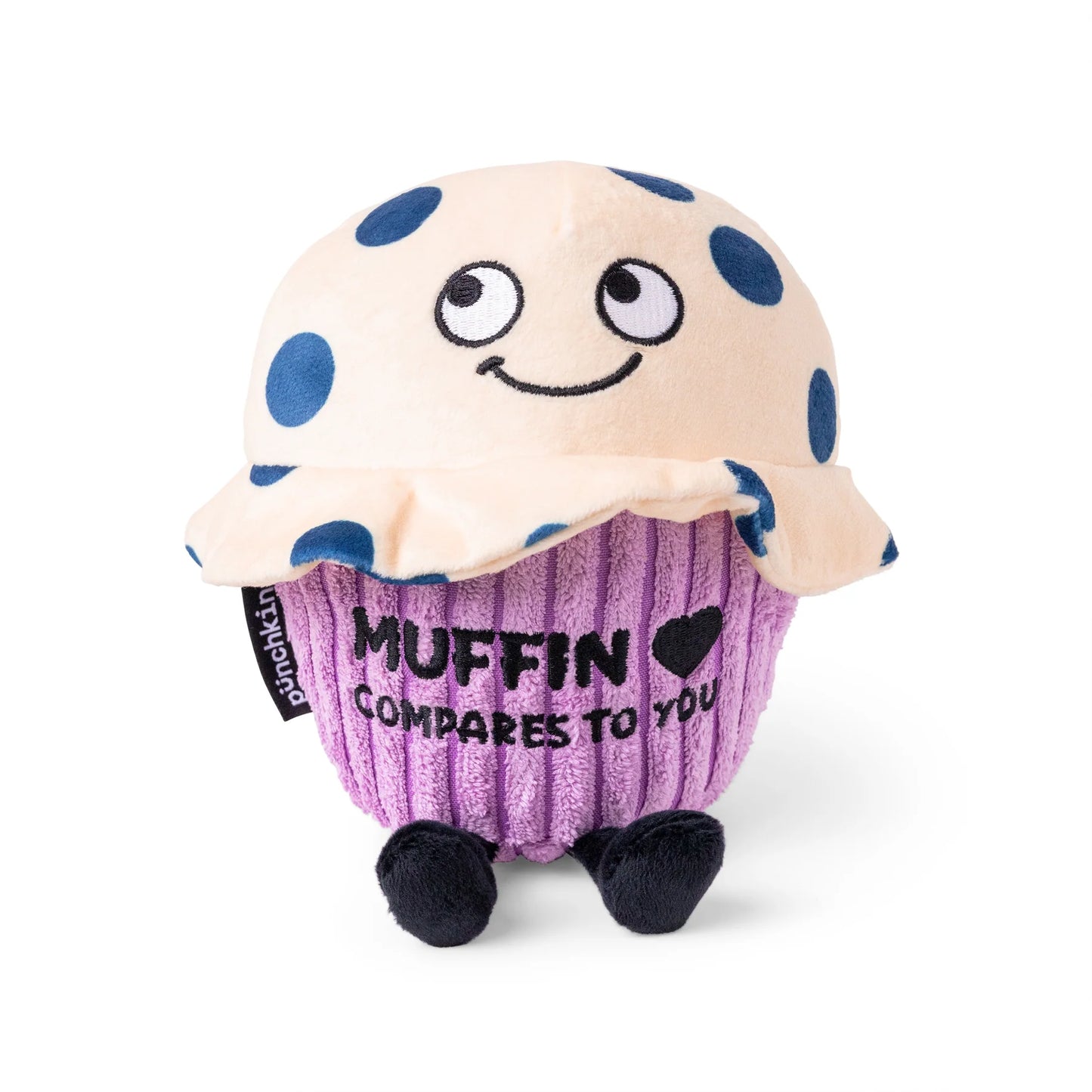 Punchkins "Muffin Compares To You" Plush Blueberry Muffin