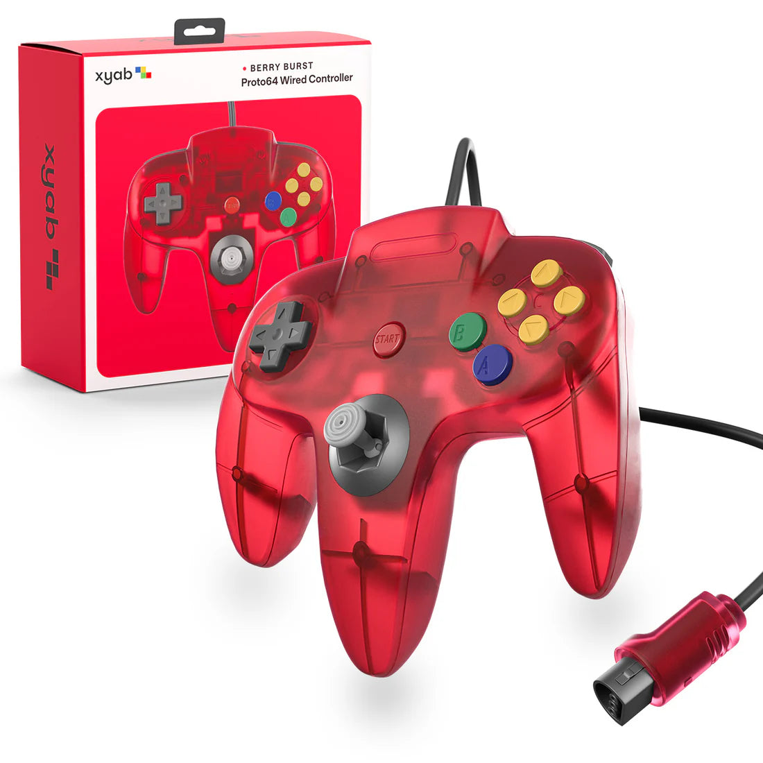 XYAB PROTO64 Wired N64 Controller