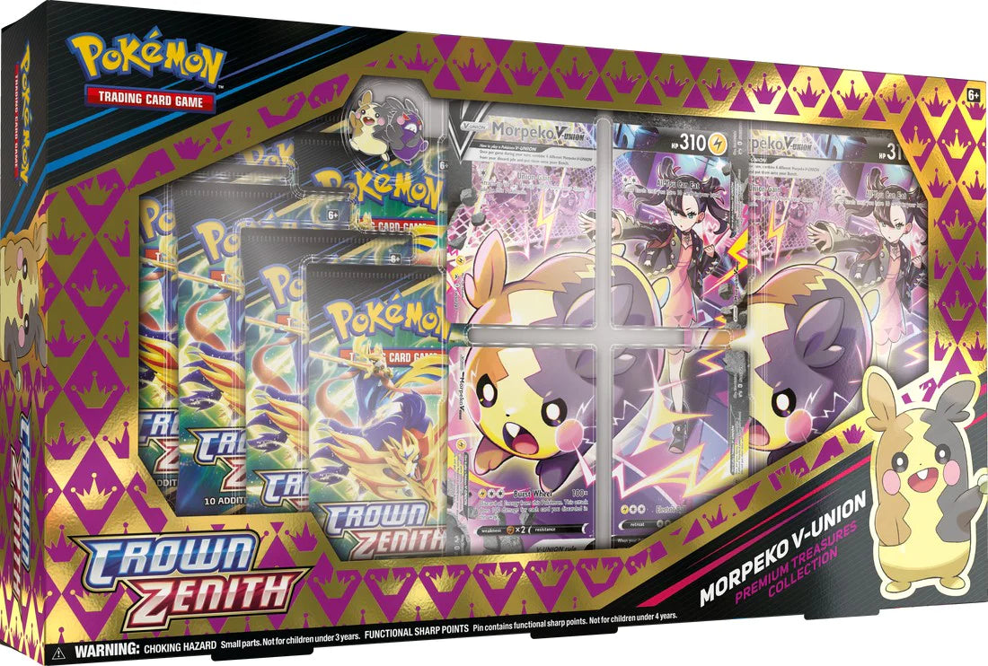 Pokémon Crown Zenith - Premium Treasure Collection Morpeko V Union