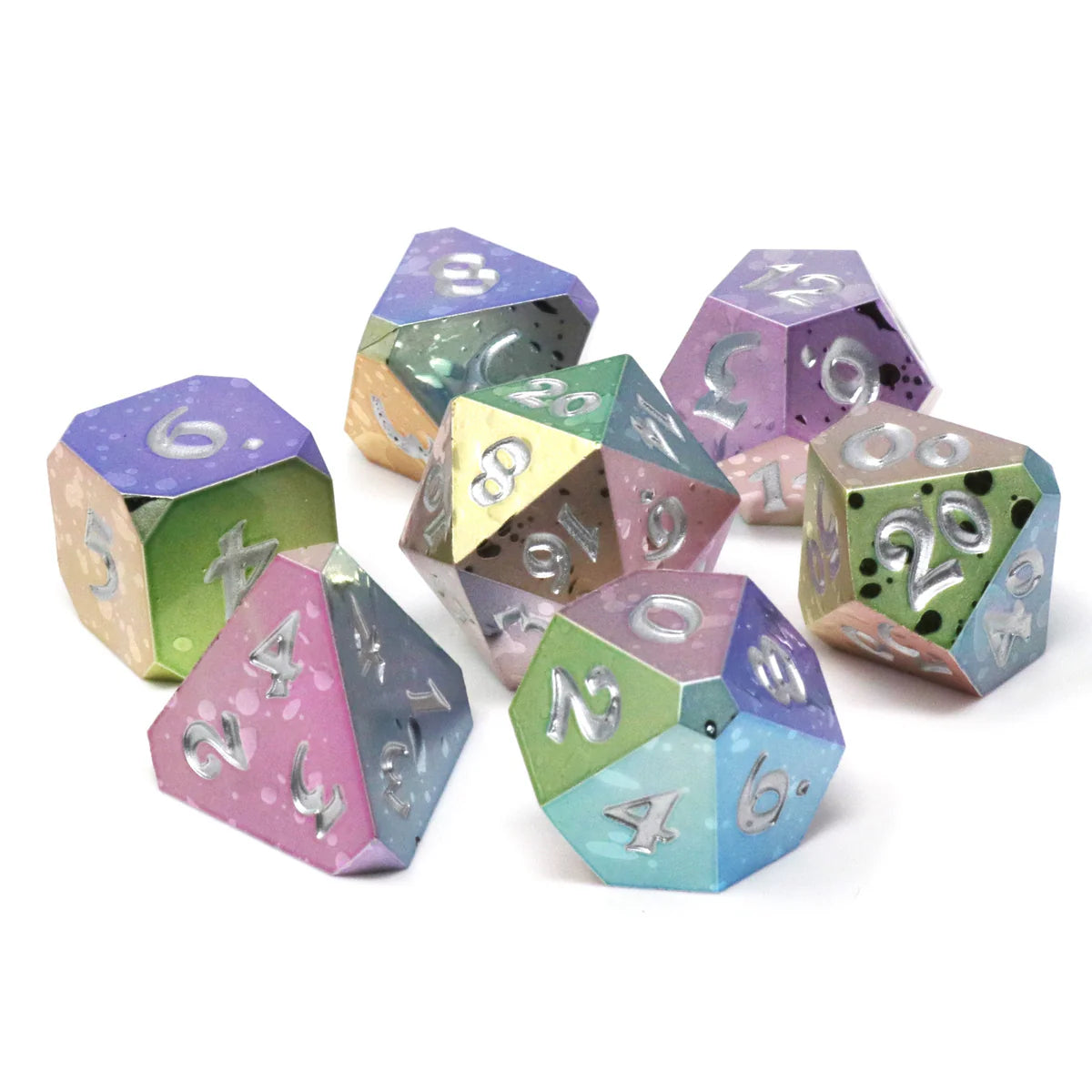 Die Hard Dice 7pc RPG Dice Set - Nebula Rain