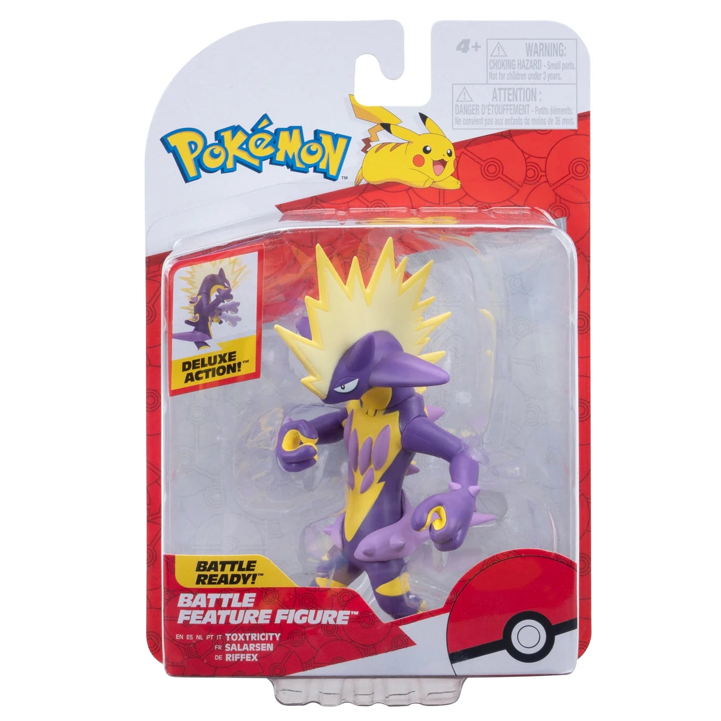 Jazwares Pokemon Battle Feature Figure - Toxtricity