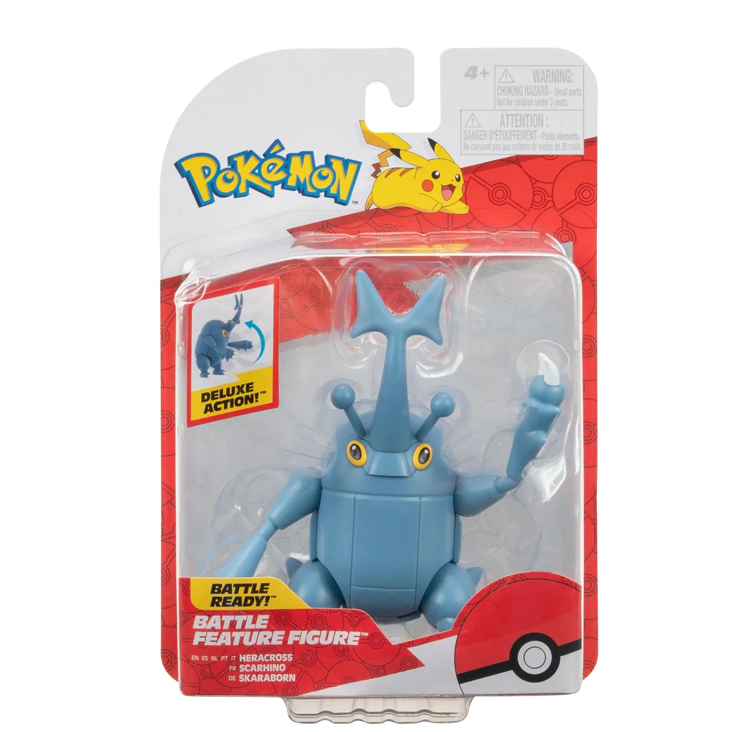 Jazwares Pokemon Battle Feature Figure - Heracross