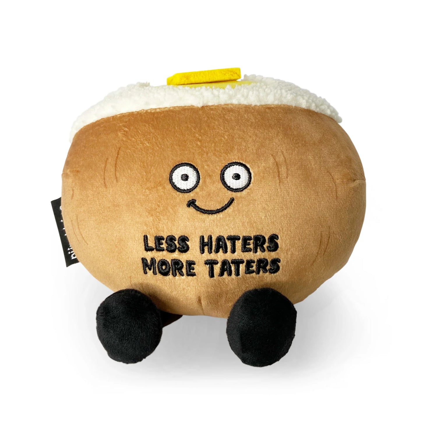 Punchkins "Less Haters,More Taters" Plush Baked Potato