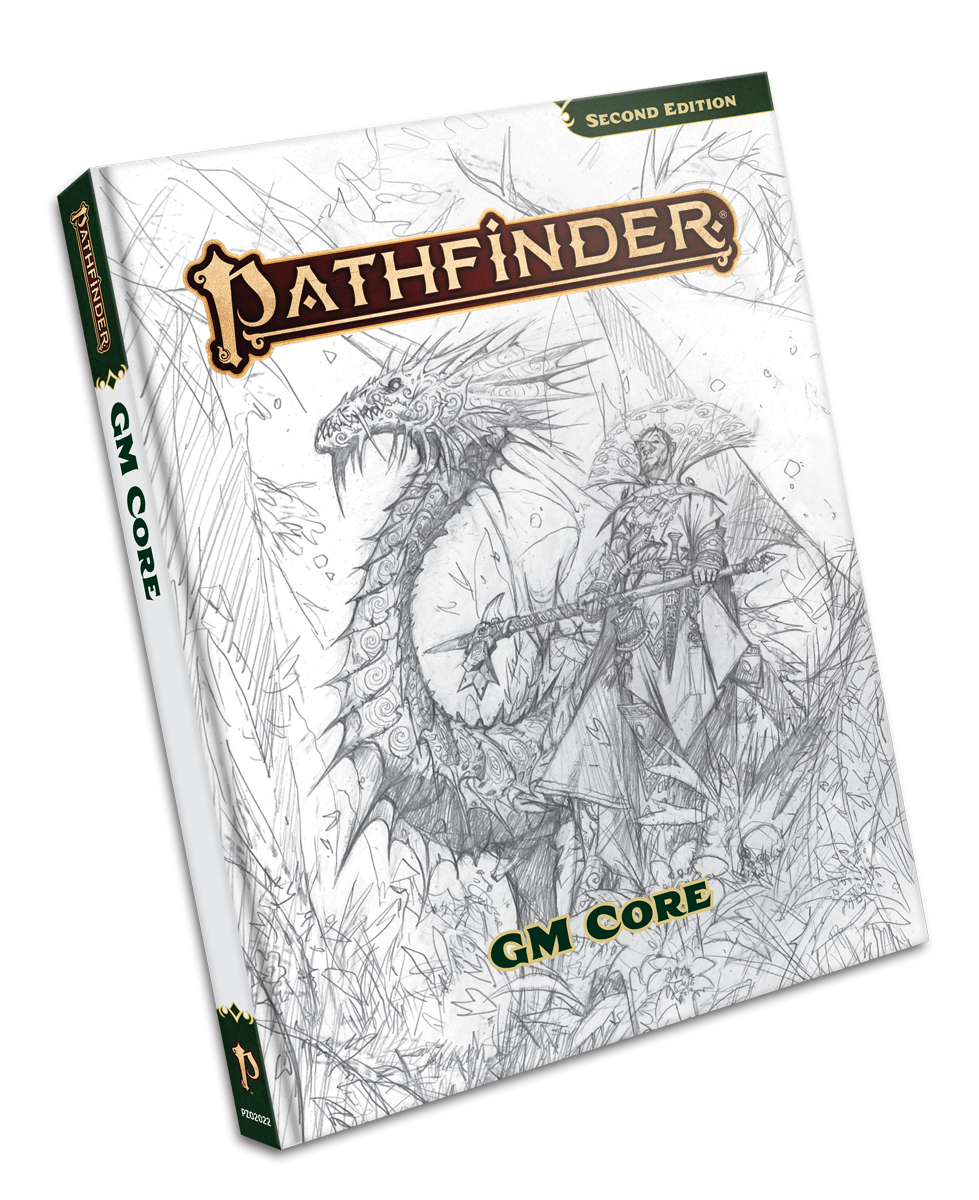 Pathfinder Second Edition - GM Core Rulebook Sketch