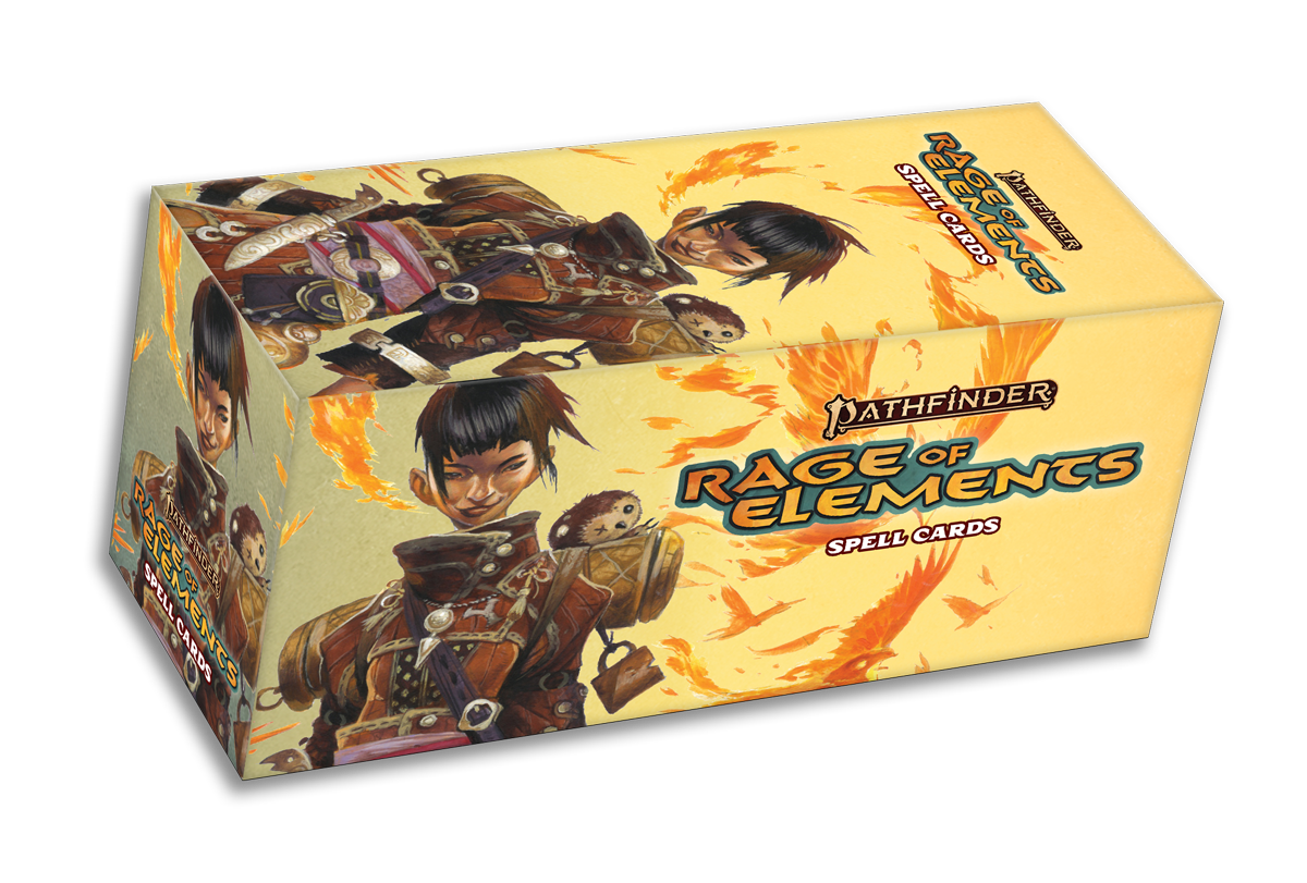 Pathfinder Spell Cards - Rage of Elements