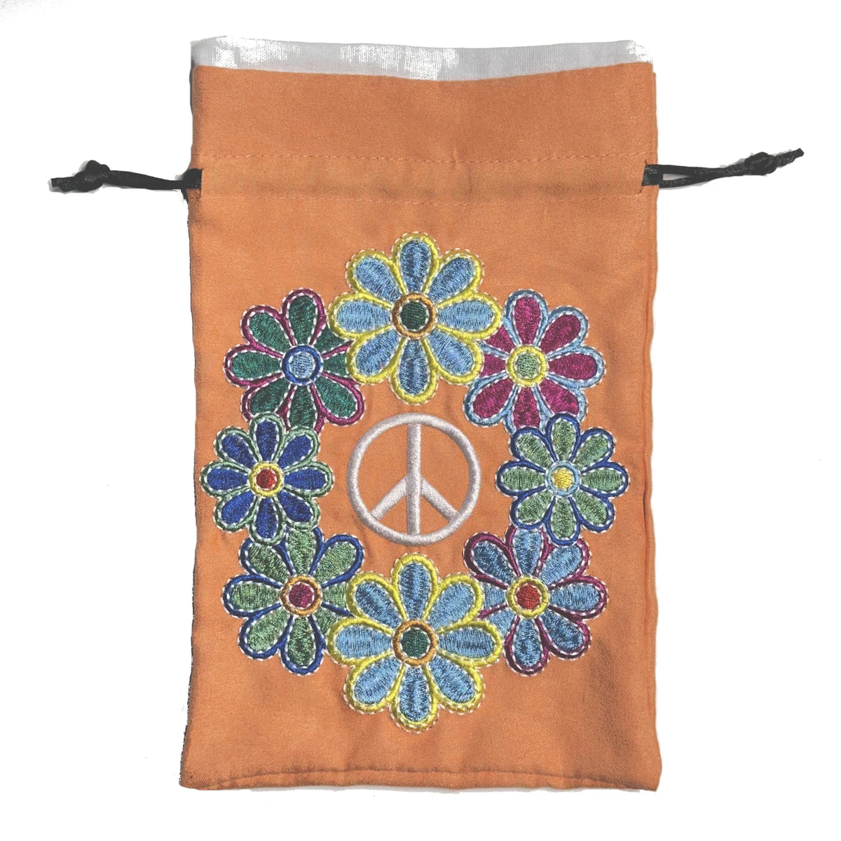 Black Oak Workshop Dice Bag: Peace, Love, & Dice