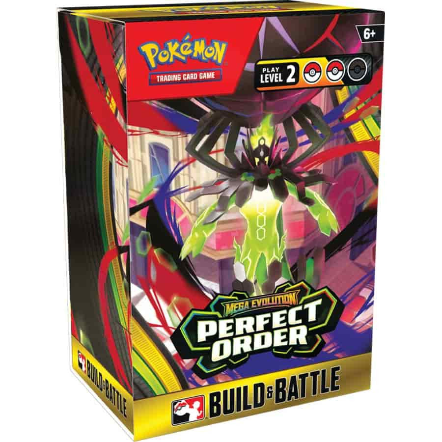 Pokemon Mega Evolution Perfect Order Build and Battle Box