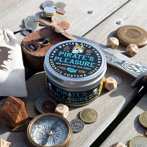Game Master Dice Candle - Pirate's Pleasure (8 oz.)