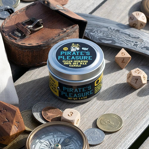 Game Master Dice Candle - Pirate's Pleasure (1.4 oz.)