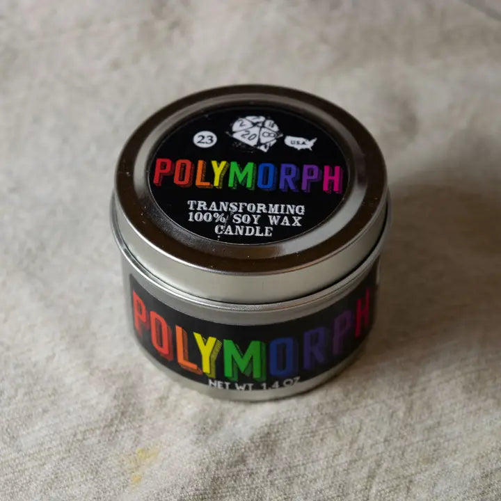Game Master Dice Candle - Polymorph (1.4 oz.)