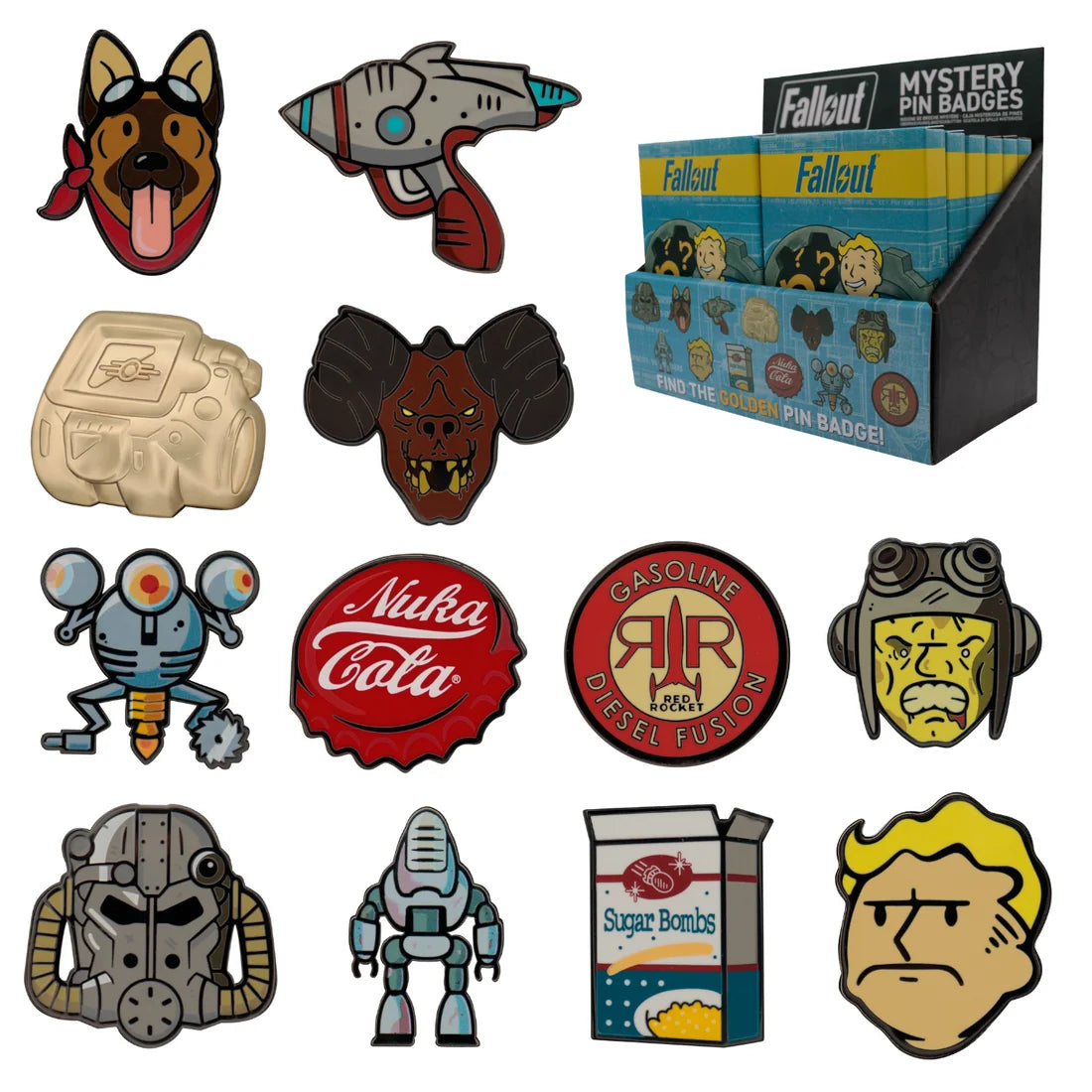 Fallout Anniversary Mystery Pin Badge Blind Box