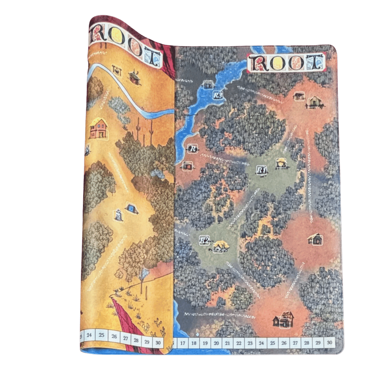 Root: Marsh and Gorge Playmat