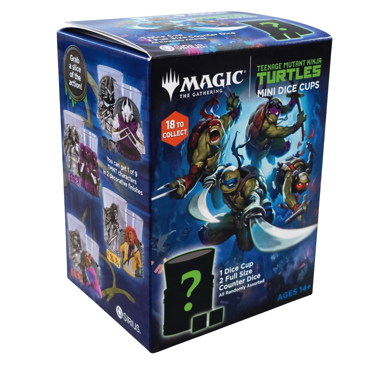 Sirius Dice: TMNT Mini Dice Cups Blind Box