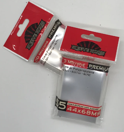Sleeve Kings: Mini European Card Sleeves 44m x 68mm