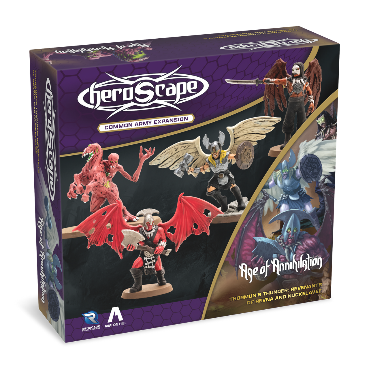 Heroscape: Thormun's Thunder - Revenants of Revna & Nuckelavee (Painted)