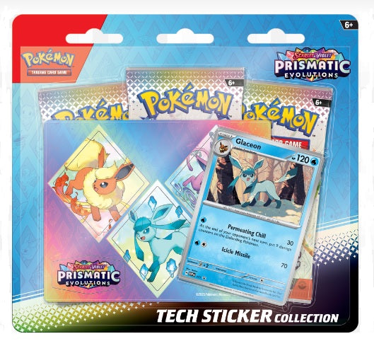 Scarlet & Violet: Prismatic Evolutions - Tech Sticker Collection