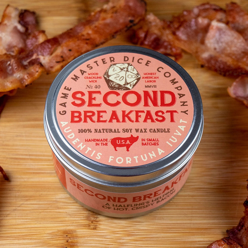 Game Master Dice Candle - Second Breakfast (8 oz.)