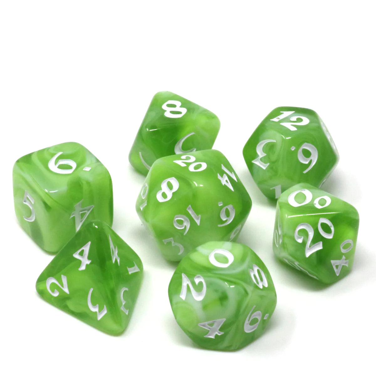 Die Hard Dice 7pc RPG Set - Elessia Verdant Vista