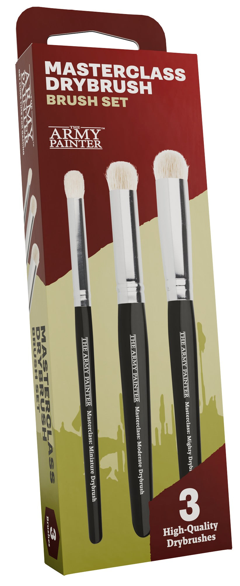 Army Painter Wargamer Brush: Masterclass Drybrush Set