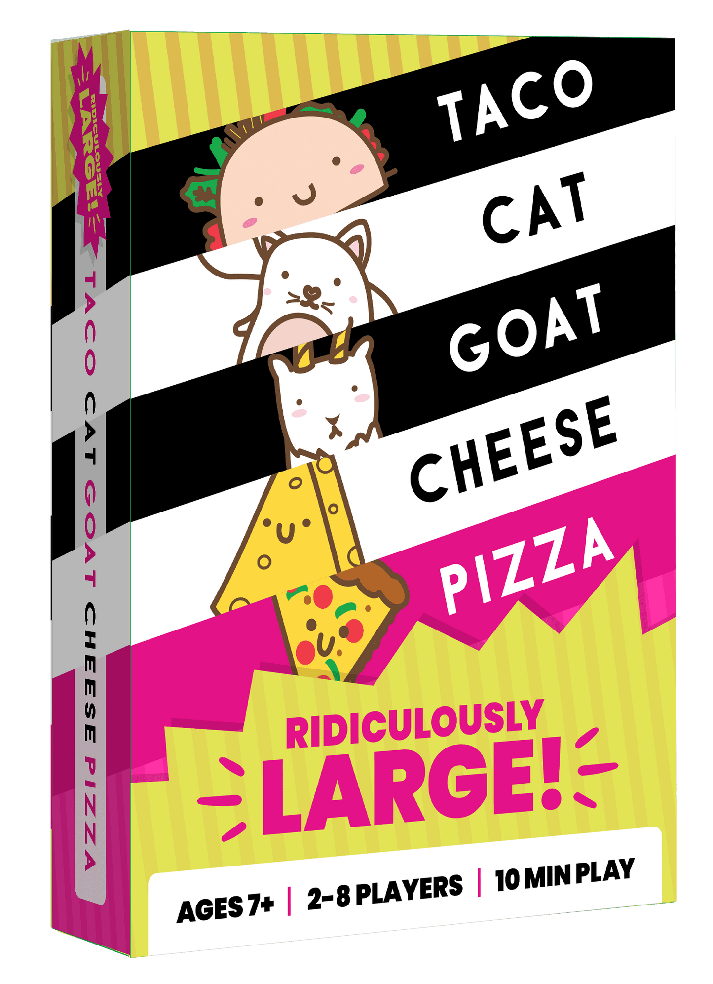 Taco Cat Goat Cheese Pizza Ridiculously Large!