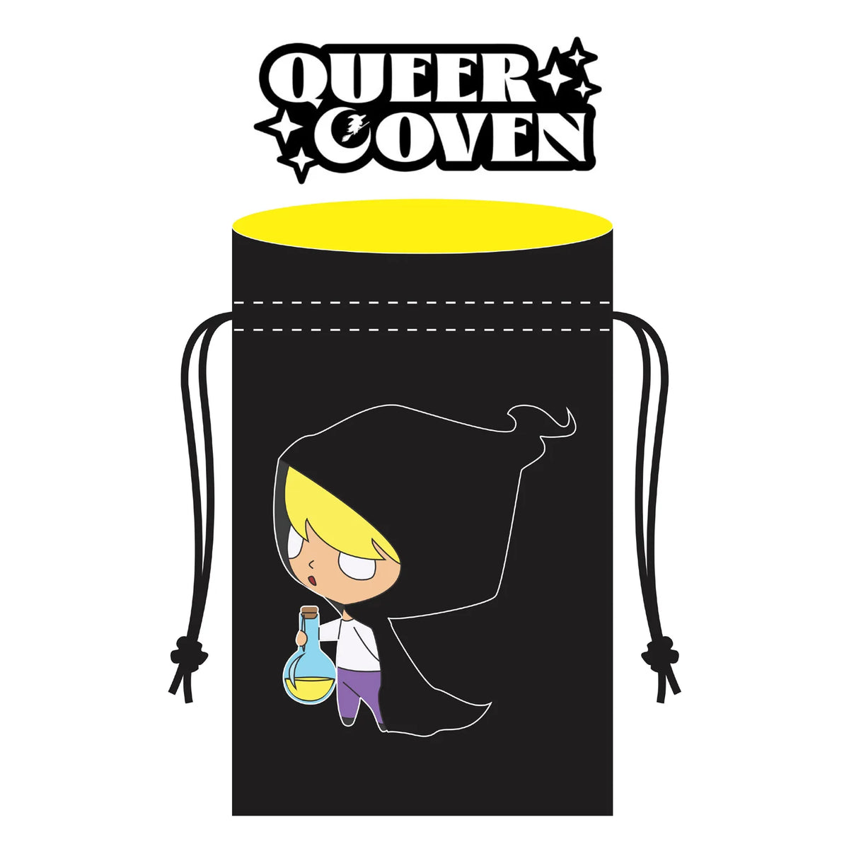 Black Oak Workshop Dice Bag: Queer Coven - Rogue With Potion