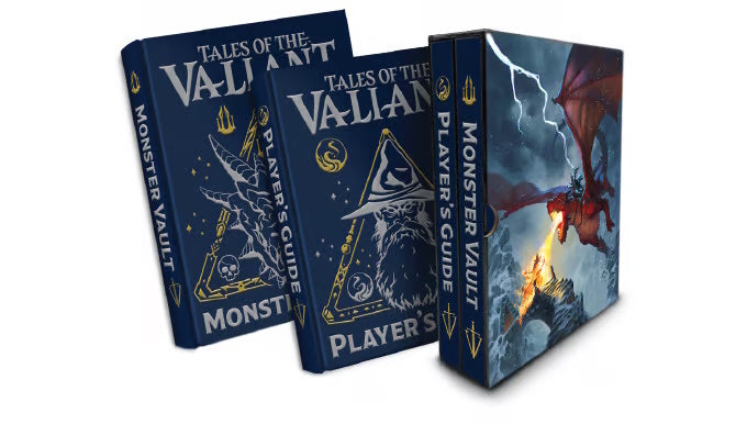 Tales of the Valiant RPG: Player's Guide & Monster Vault Slipcase Limited Edition Gift Set