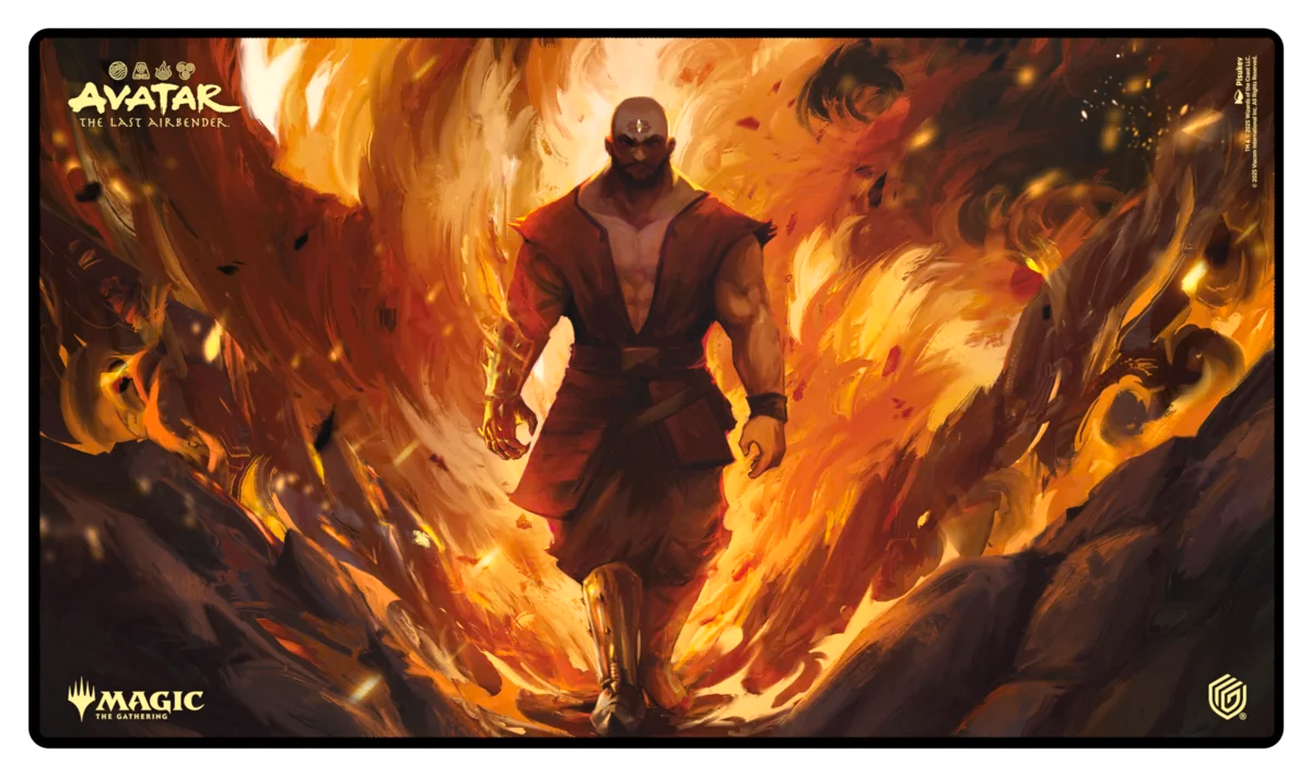 Avatar: The Last Airbender Playmat - Combustion Man