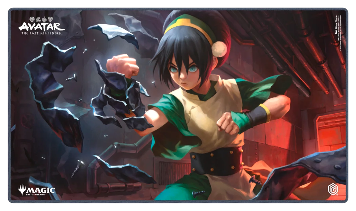 Avatar: The Last Airbender Playmat - Toph The First Metalbender