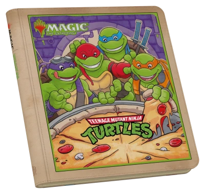 Xenoskin Zipfolio 480: Magic The Gathering - Teenage Mutant Ninja Turtles (Pizza Box)