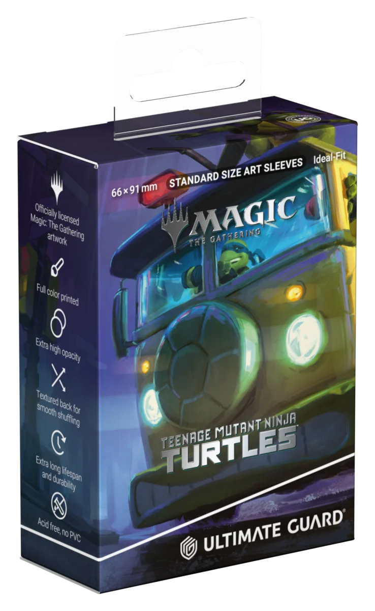 Ultimate Guard Art Sleeves Magic the Gathering Teenage Mutant Ninja Turtles Turtle Van
