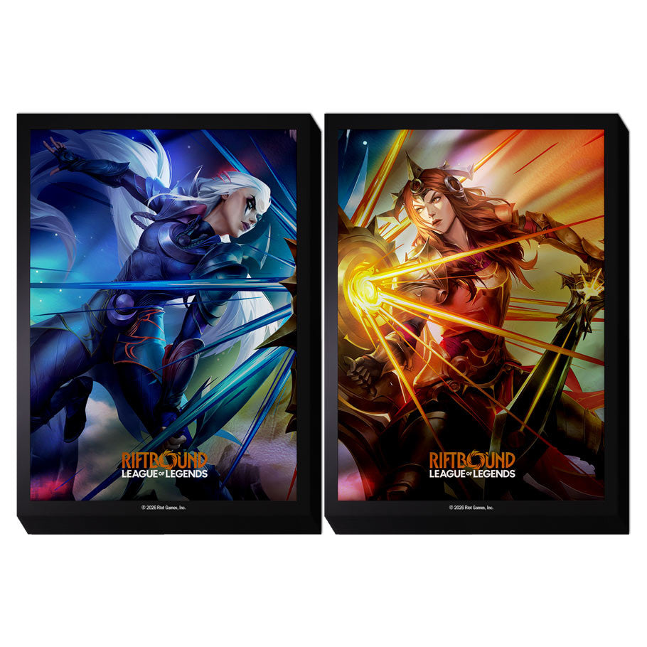 Riftbound: Vendetta Art Sleeves - Diana vs Leona